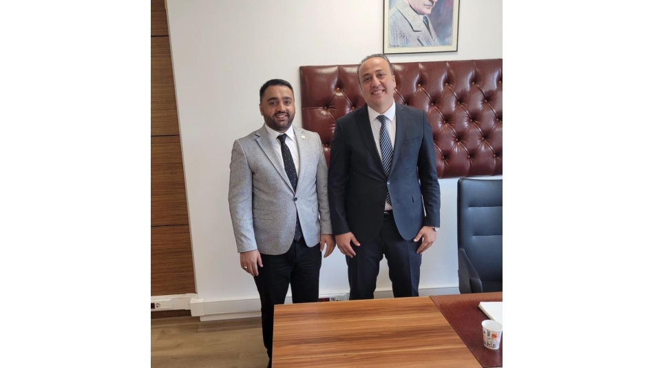Milli Emlak Tahsis Daire Başkanı sayın Arif Mesut Taşdemir'i ziyaret ettik