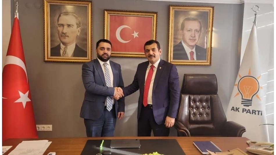 Ak Parti Zonguldak İl Başkanlığına atanan Muammer Avcı ve İl Başkan Yardımcısı olarak atanan Nejdet Tıskaoğlu'na ziyaret